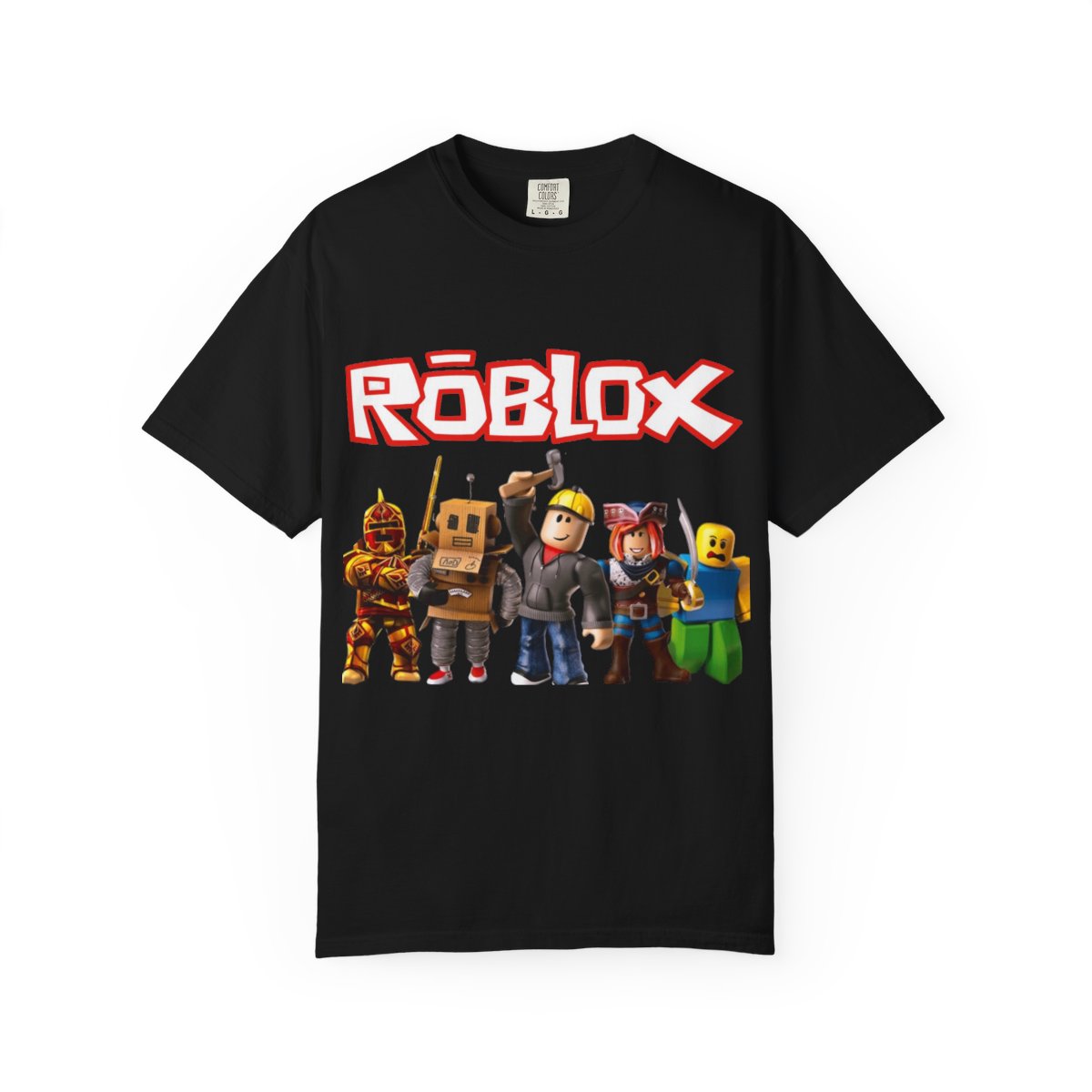Roblox Characters T-Shirt | Gaming Logo Tee