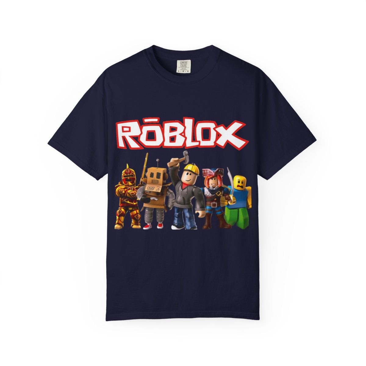 Roblox Characters T-Shirt | Gaming Logo Tee