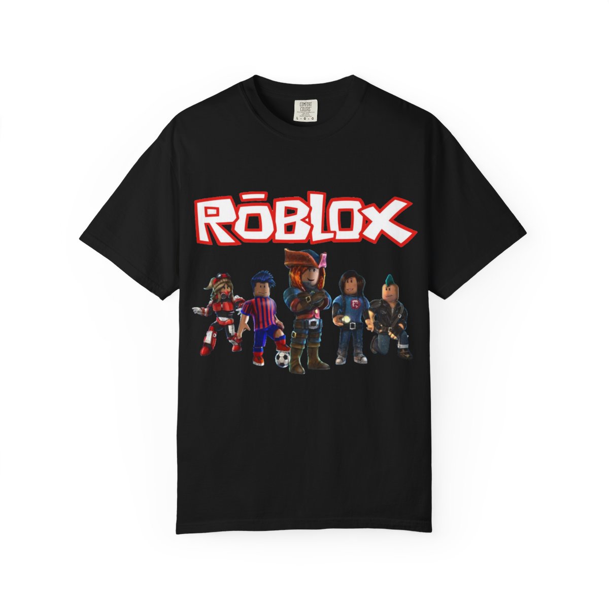 Roblox Characters T-Shirt | Kids Gaming Logo Tee