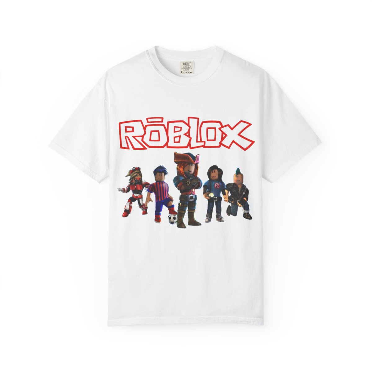 Roblox Characters T-Shirt | Kids Gaming Logo Tee