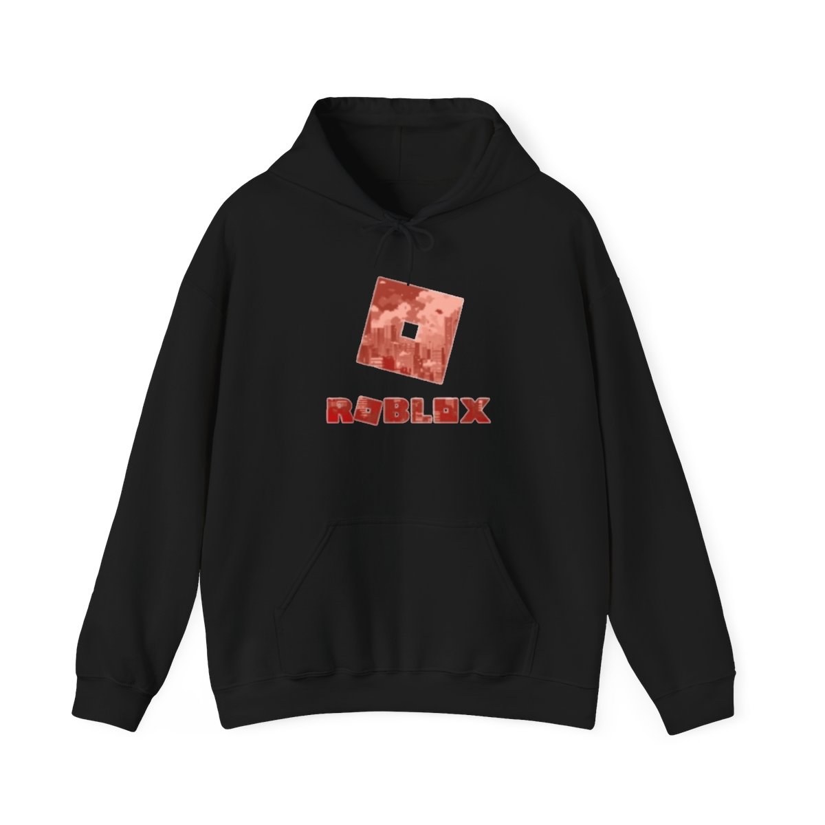 Roblox Logo Hoodie | Pixel Game Branding Sweatshirt
