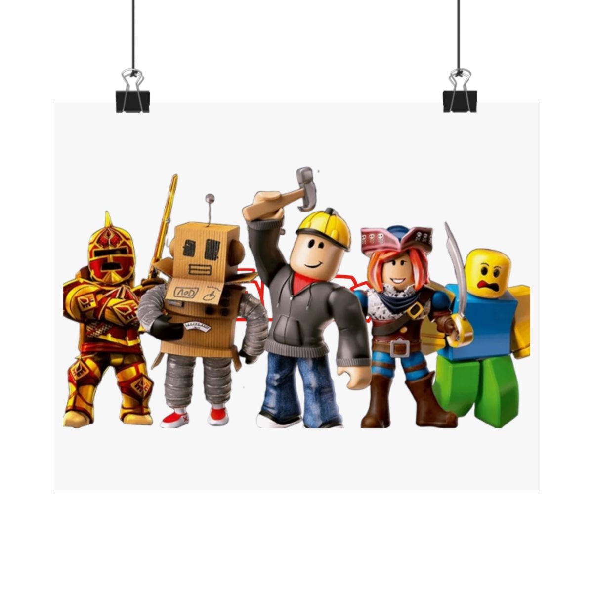 Posters & Wall Art - Roblox accessories collection