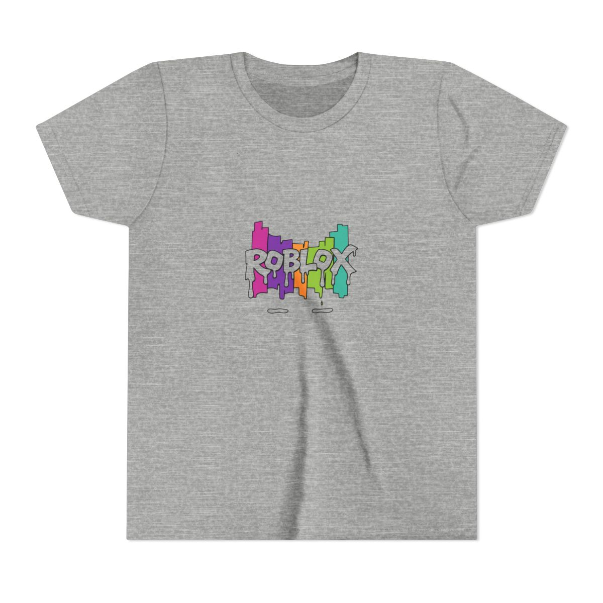 Vibrant Roblox Graffiti T Shirt Bold Gaming Kids Tee
